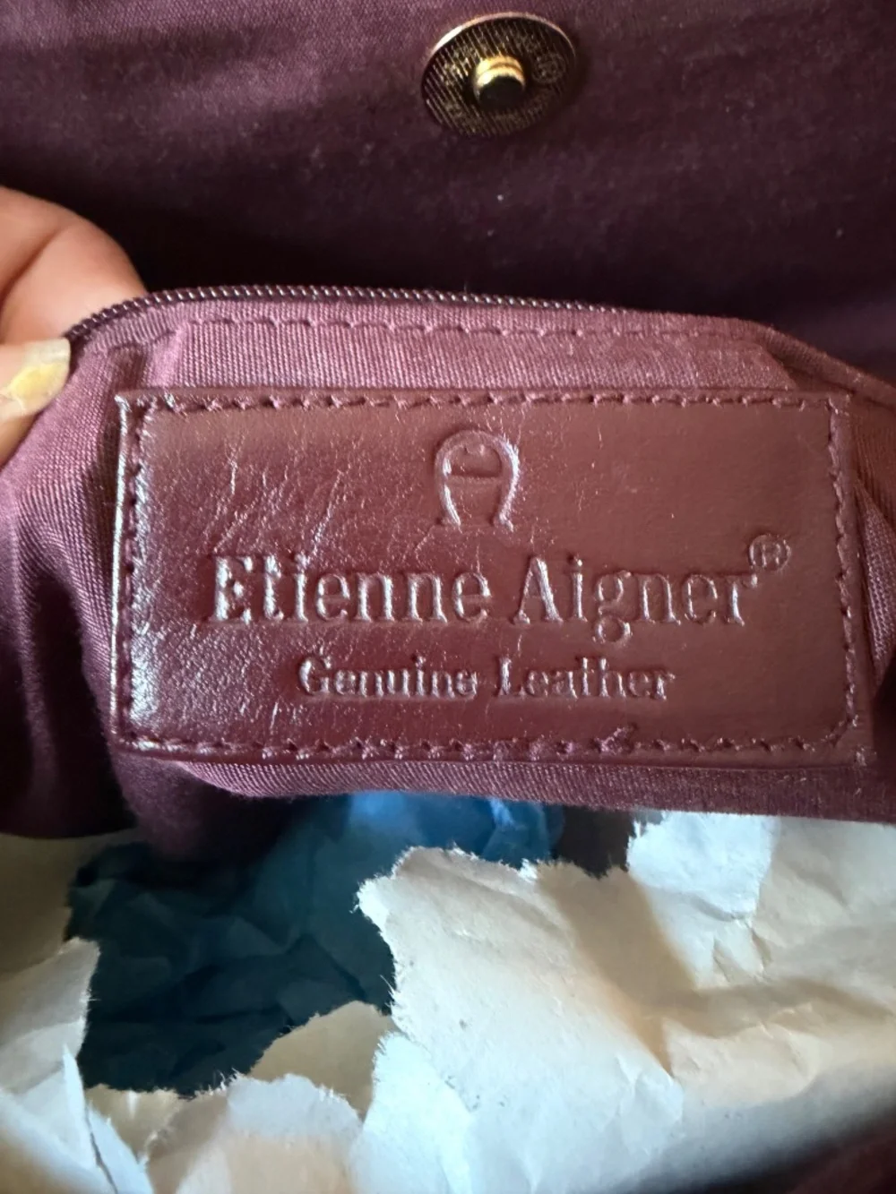 NWT Rare 1980s Etienne Aigner 